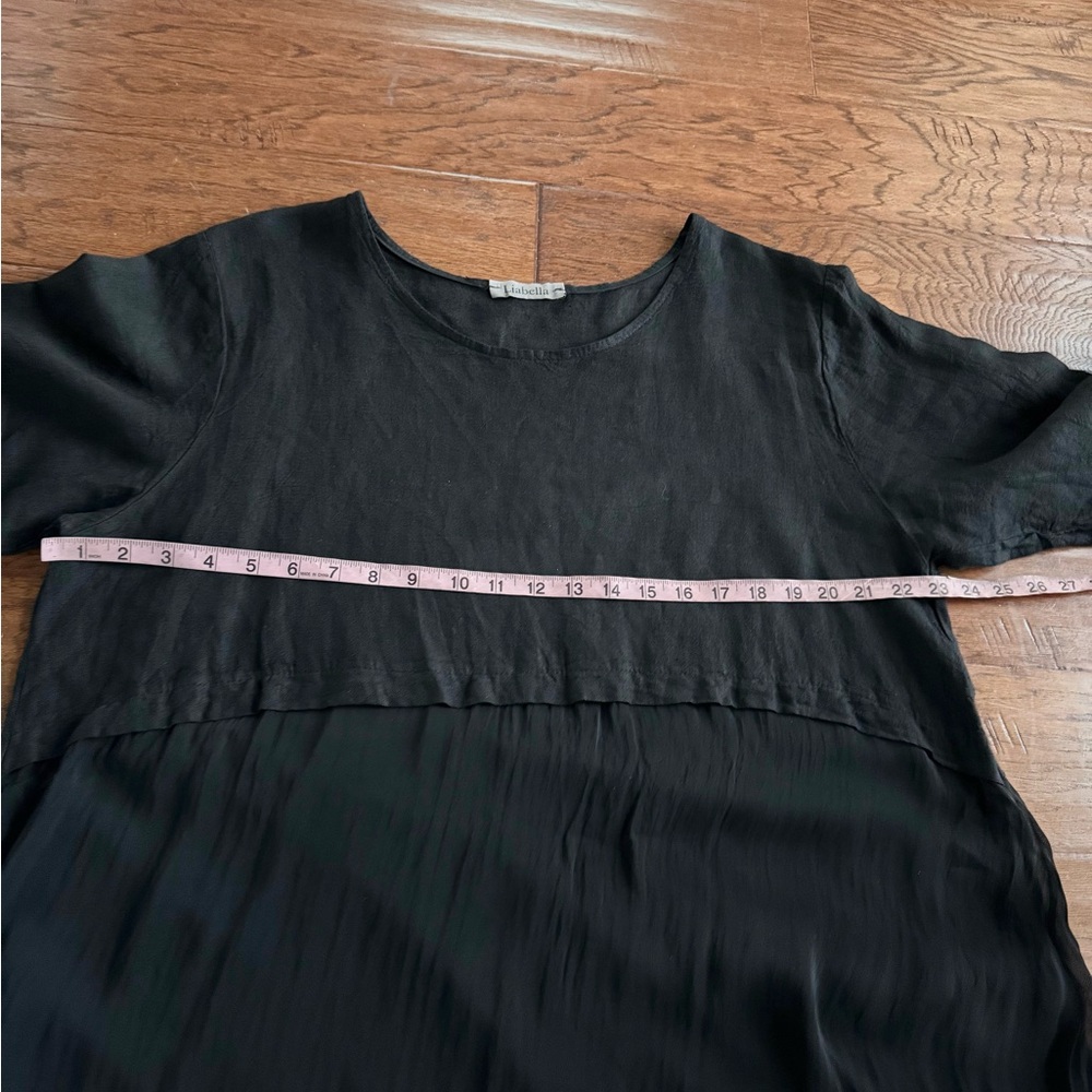 Liabella Linen Silk Blend Tunic Dress - Picture 11 of 15